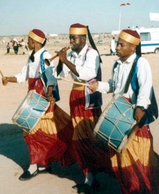 Libyan drummers